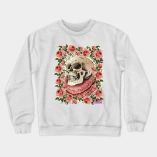 Skull and Roses Crewneck Sweatshirt